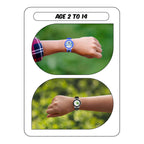 SPIKY Analog Watch for Kids | 3D Cartoon | 7 Multicolor LED Luminous Lights with Silicone Strap | Unisex Best Birthday Gift | Analogue Wrist Watches for Boys & Girls | Age 3-10 yrs