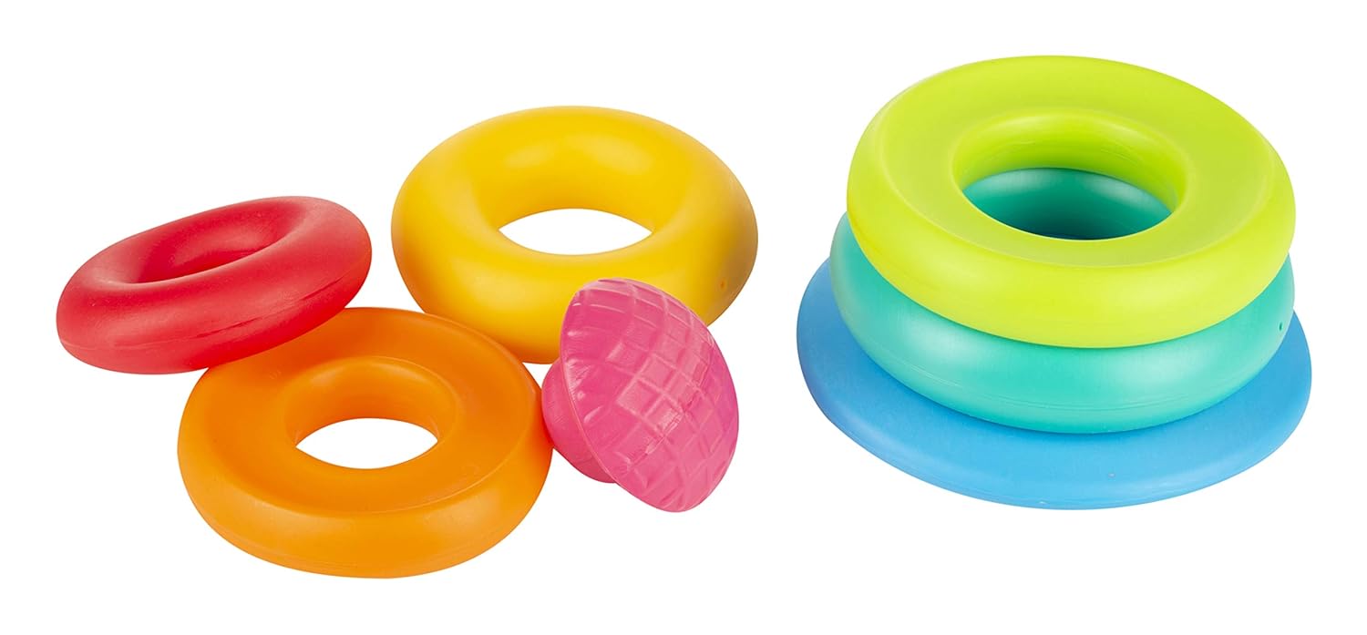 Giggles Funskool Stack N Nest, Nesting & Stackable Toy Blocks for Kids, Encourages Learning & Development, Fun Activity for Babies, Gift Set for Kid, Age 6+ Months