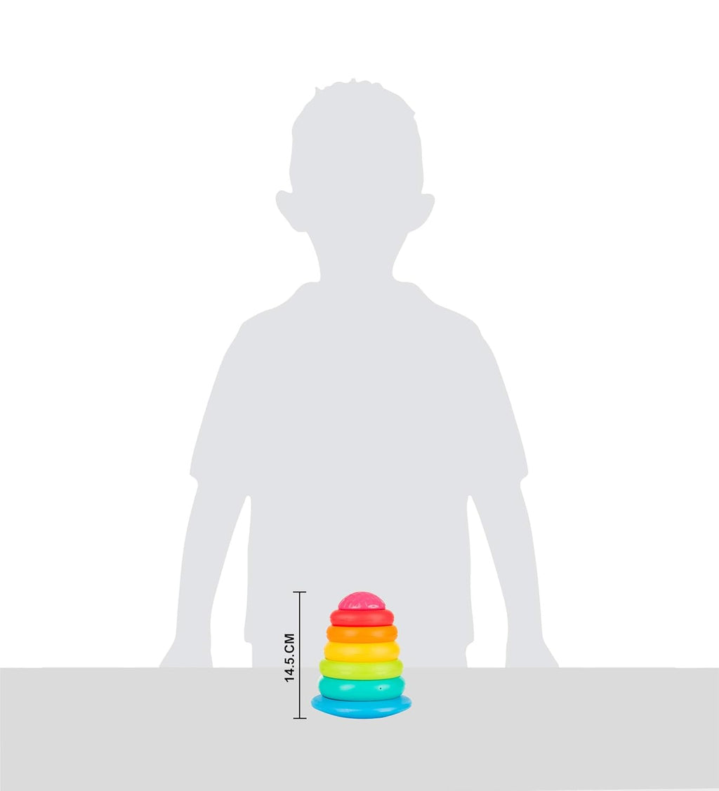 Giggles Funskool Stack N Nest, Nesting & Stackable Toy Blocks for Kids, Encourages Learning & Development, Fun Activity for Babies, Gift Set for Kid, Age 6+ Months