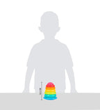 Giggles Funskool Stack N Nest, Nesting & Stackable Toy Blocks for Kids, Encourages Learning & Development, Fun Activity for Babies, Gift Set for Kid, Age 6+ Months