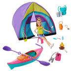 Barbie Doll, Blonde, and Playset with 3 Puppies, Bathtub and Accessories, Gift for 3 to 7 Year Olds