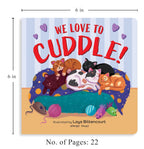 We Love to Cuddle – A Heartwarming Illustrated Board Book for Kids: Celebrate Hugs, Snuggles & Cozy Moments with Family and Friends | Perfect Bedtime ... for Toddlers & Preschoolers | Ages 2–6 Years