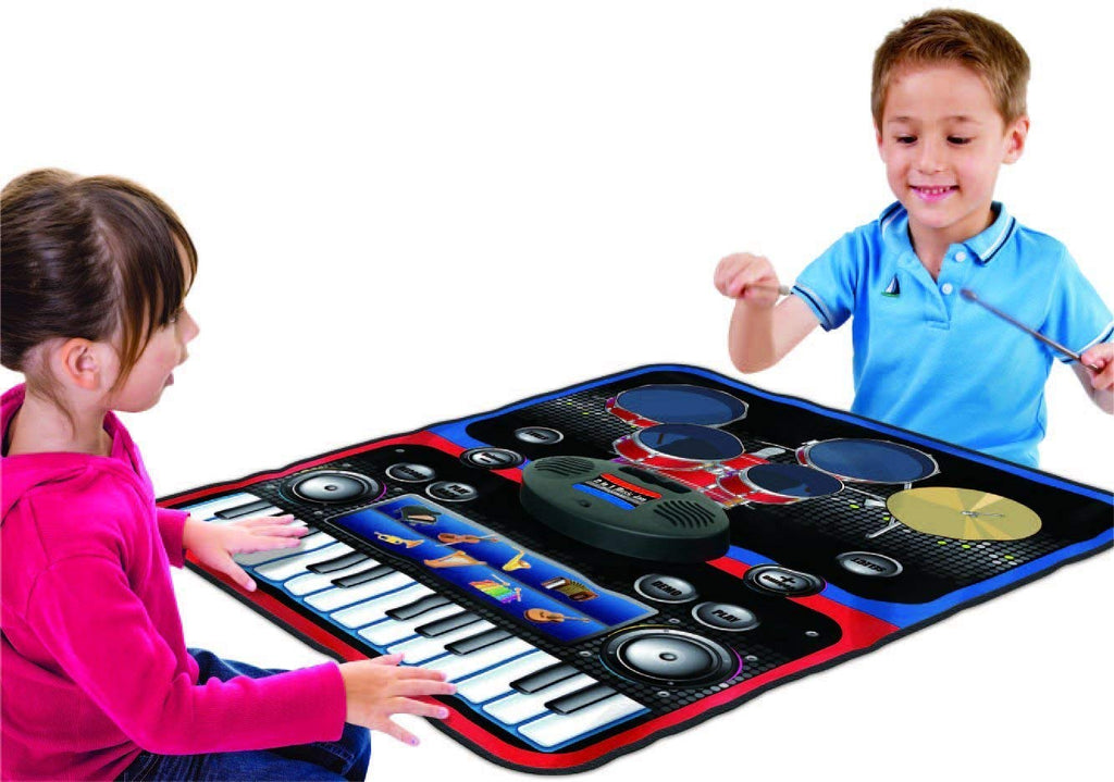 2-in-1 Musical jam playmat (Carpet Piano), Musical Toy for Kids Above 3 Years (Multi-Color)