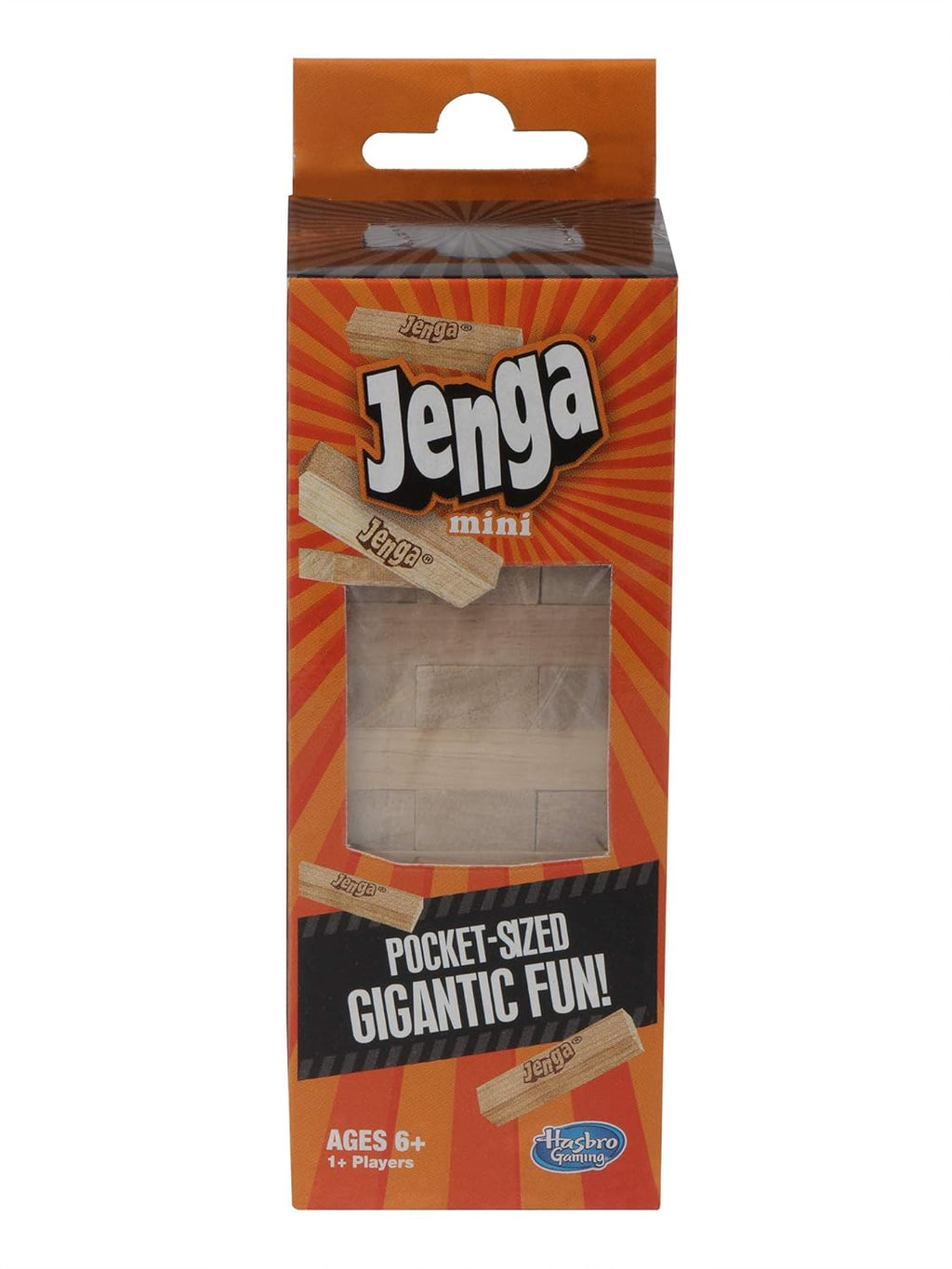 Hasbro Gaming Original Jenga Stacking Tower Game, Fun for Kids & Families, Birthday Gift Toys for Kids Ages 6+, for 1 or More Players