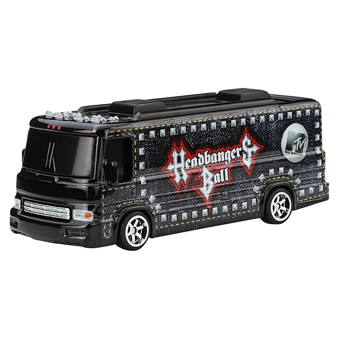Hot Wheels Tour Bus, 1:64 Scale Die-Cast Replica from Popular Movie, TV Show or Video Game