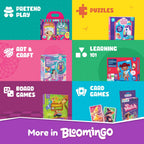 Bloomingo Soar into Space Rock Painting Kit for Kids – Creative Painting Craft Gift for Boys & Girls | Non-Toxic Paints & Safe Accessories | Sparks Imagination, Creativity & Learning | Ages 4+