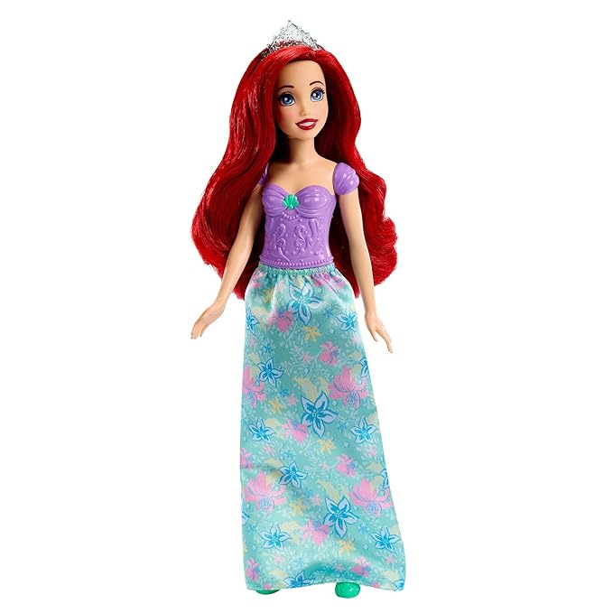 Disney Princess Toys, Posable Ariel Fashion Doll with Clothing and Accessories Inspired by The Movie, Gifts for Kids