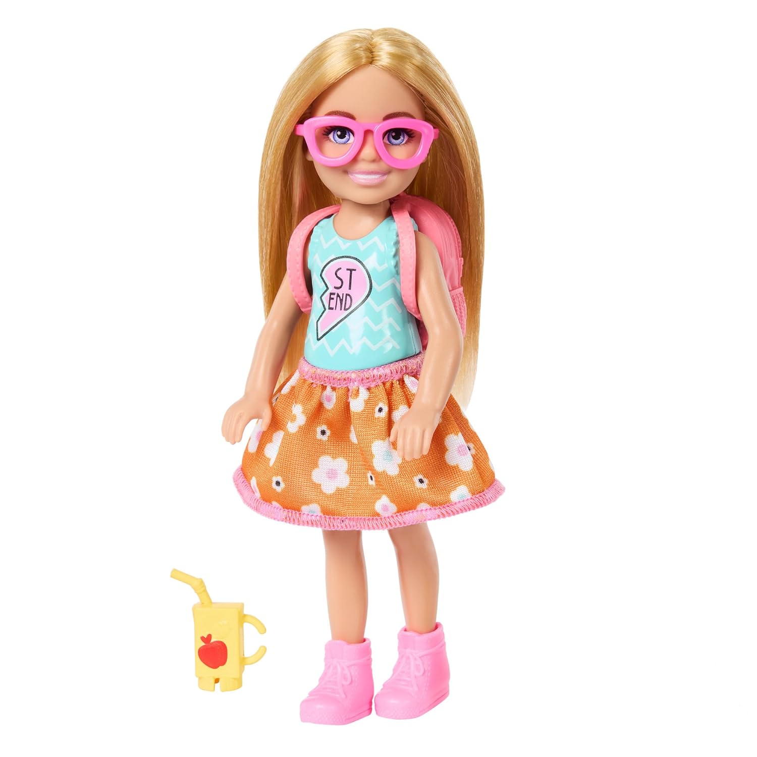 Barbie Chelsea Play Together Doll Pack, Best Friend Set of 2 Small Dolls in Removable Skirts & Shoes, Plus 7 Accessories, Themed to BFFs
