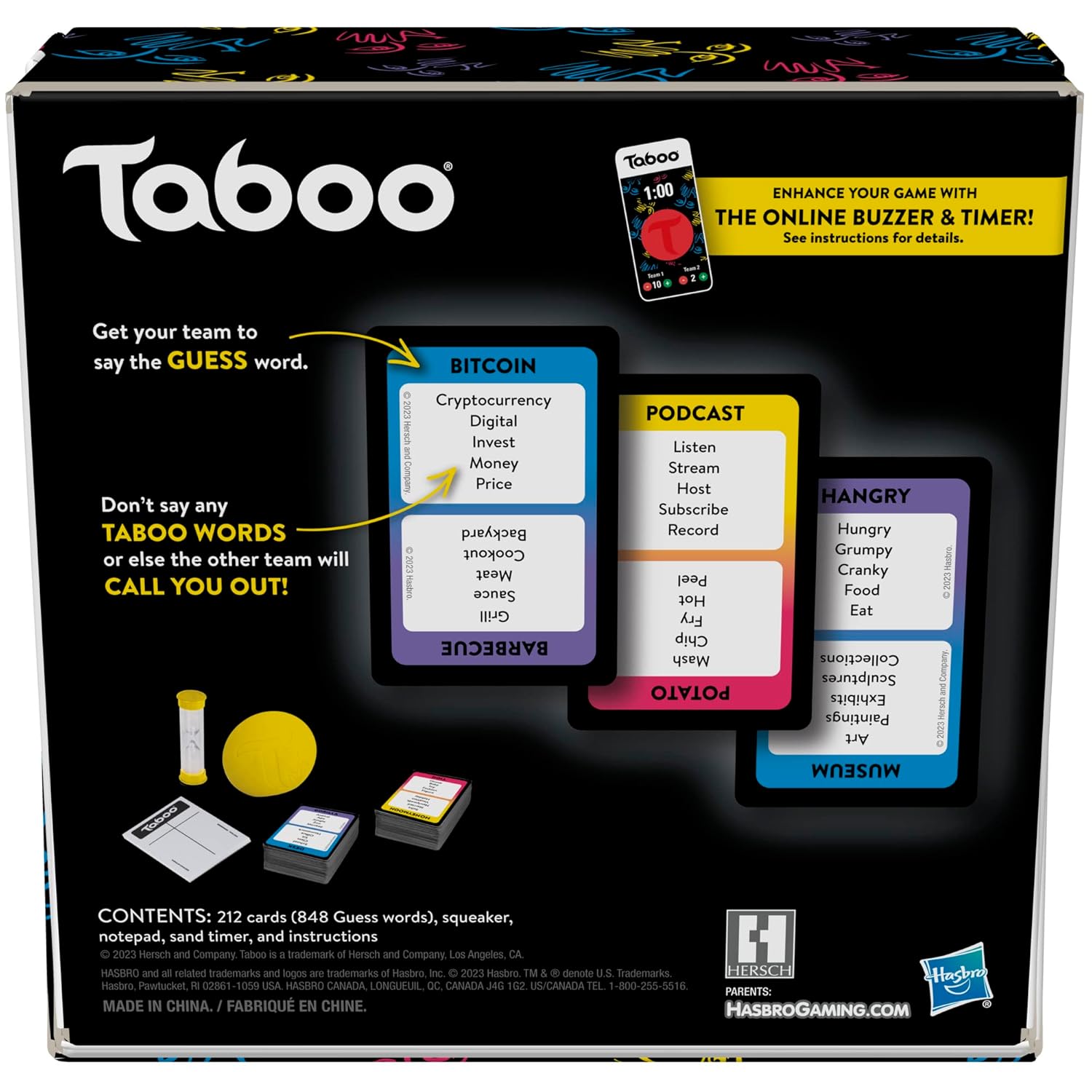 Taboo Board Game|Word Guessing Party for Adults and Teens|Ages 13+|for 4+ Players|Hilarious Party Games