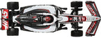 Hot Wheels Premium Race Team HAAS - Driver 1 Die-Cast Formula 1® Collectible Toy Race Car with Real Riders Tires & Metal/Metal Body & Chassis