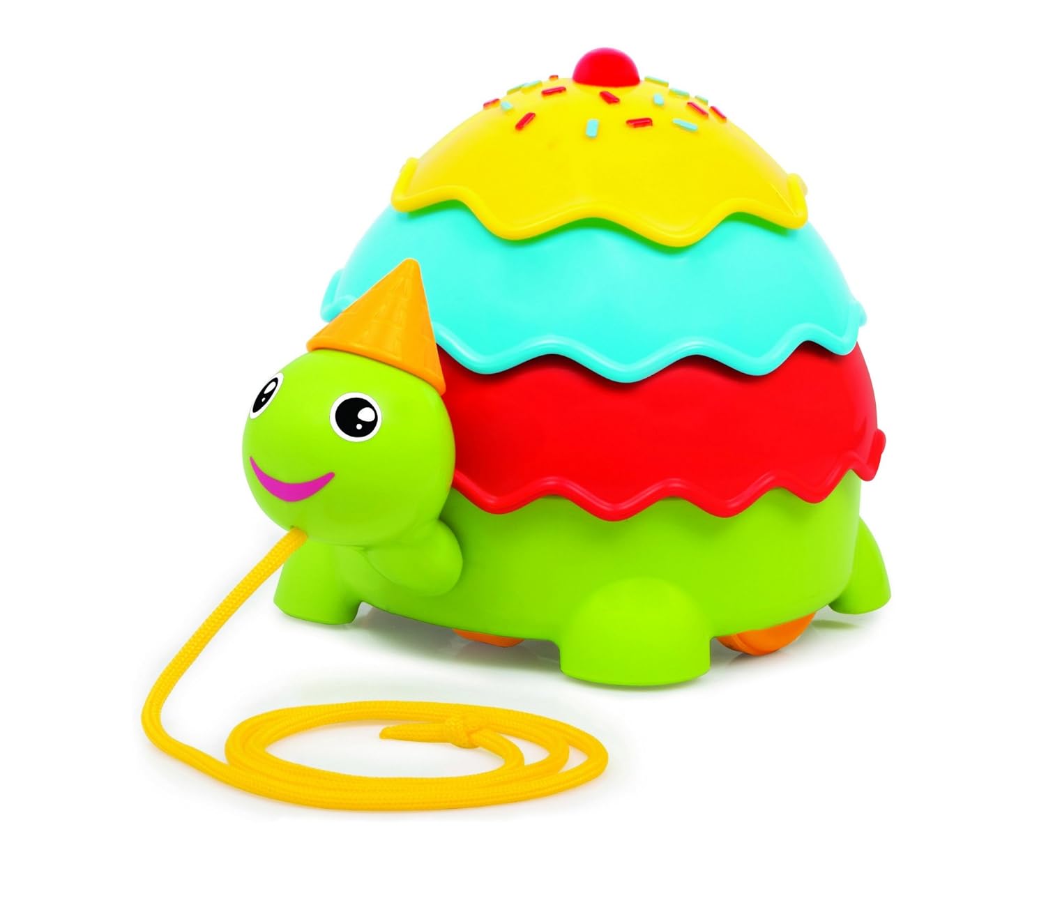 Giggles Funskool Walk N Drive Truck, Fun & Development Toy for Babies, Encourage Walking in Infants, Improve Balance & Coordination, Stimulate Senses, Multicolour, Gift Set for Kids, Ages 18+ Months