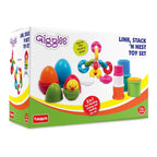 Giggles Funskool Stack N Nest, Nesting & Stackable Toy Blocks for Kids, Encourages Learning & Development, Fun Activity for Babies, Gift Set for Kid, Age 6+ Months
