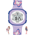SPIKY Digital Sports Watch for Kids | Multifunctional, Luminous Display, Alarm | Water Resistant & Printed Silicone Strap | Best Birthday Gift Wrist Watches for Girls & Boys | Age 2-14 yrs