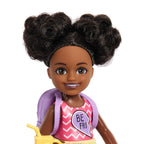 Barbie Chelsea Play Together Doll Pack, Best Friend Set of 2 Small Dolls in Removable Skirts & Shoes, Plus 7 Accessories, Themed to BFFs