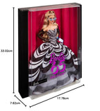 Barbie Signature Doll, 65th Anniversary Collectible with Blonde Hair, Black and White Gown, Sapphire Gem Earrings and Sunglasses