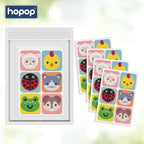 Hopop Mosquito Repellent Patches | MoZzbito 100% Natural Baby Mosquito Patches | Upto 12 Hour Protection Mosquito Sticker | Suitable for Kids & Adults | Deet Free | Pack of 24 | Transport