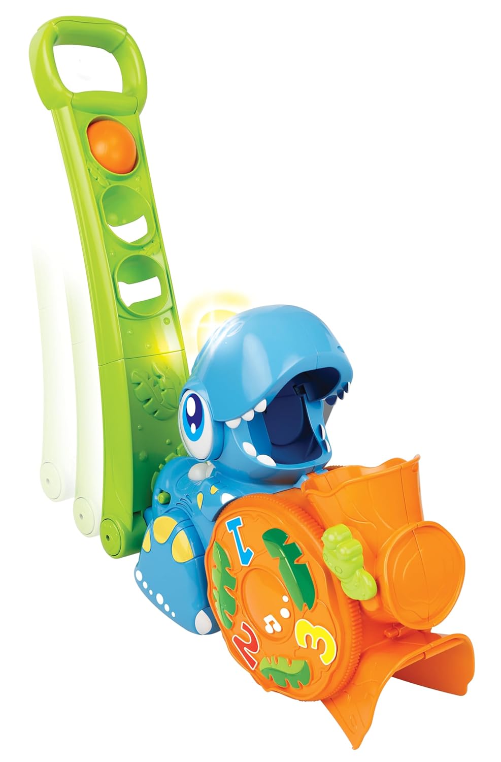 Winfun Popping Fun Dino - Interactive Learning Toy for Kids with Lights, Sounds, Musical Toys for Toddlers