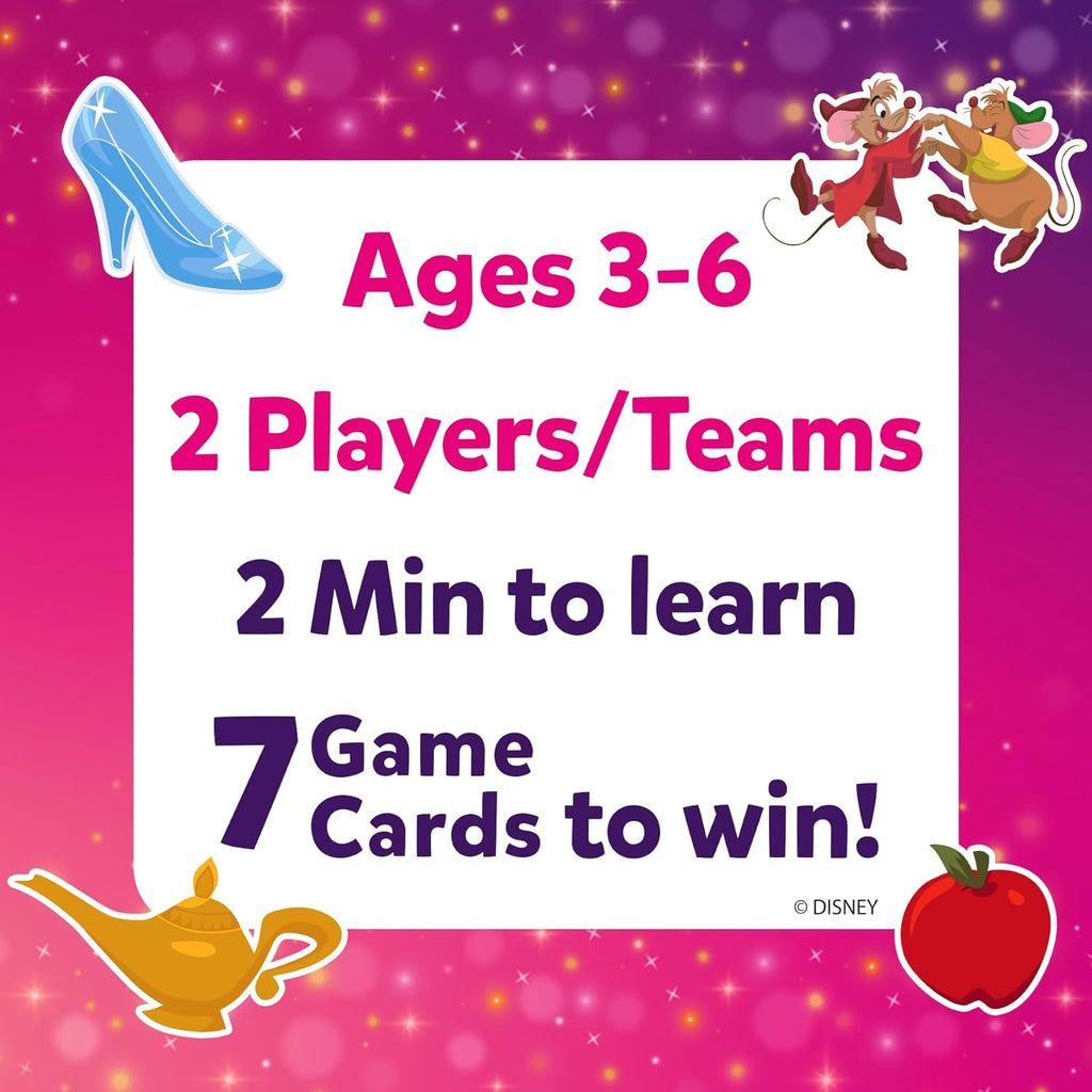 Skillmatics Guess in 10 Disney, Card Game for Girls, Boys, Kids, Teens, Adults, Who Love Cinderella, Mickey Mouse, Moana, Gifts for Ages 6, 7, 8, 9 and Up