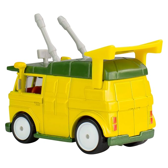 Hot Wheels TMNT Party Wagon, 1:64 Scale Die-Cast Replica from Popular Movie, TV Show or Video Game