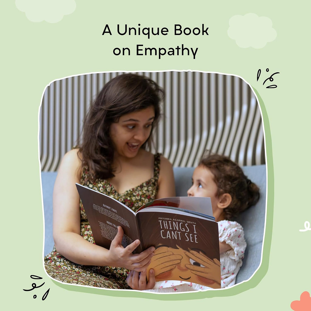 Things I Can't See: A Unique Book for Kids on Empathy Ages 3-8 by SAM & MI | Helps Children Recognise Different Emotions & Discover Their Reasons