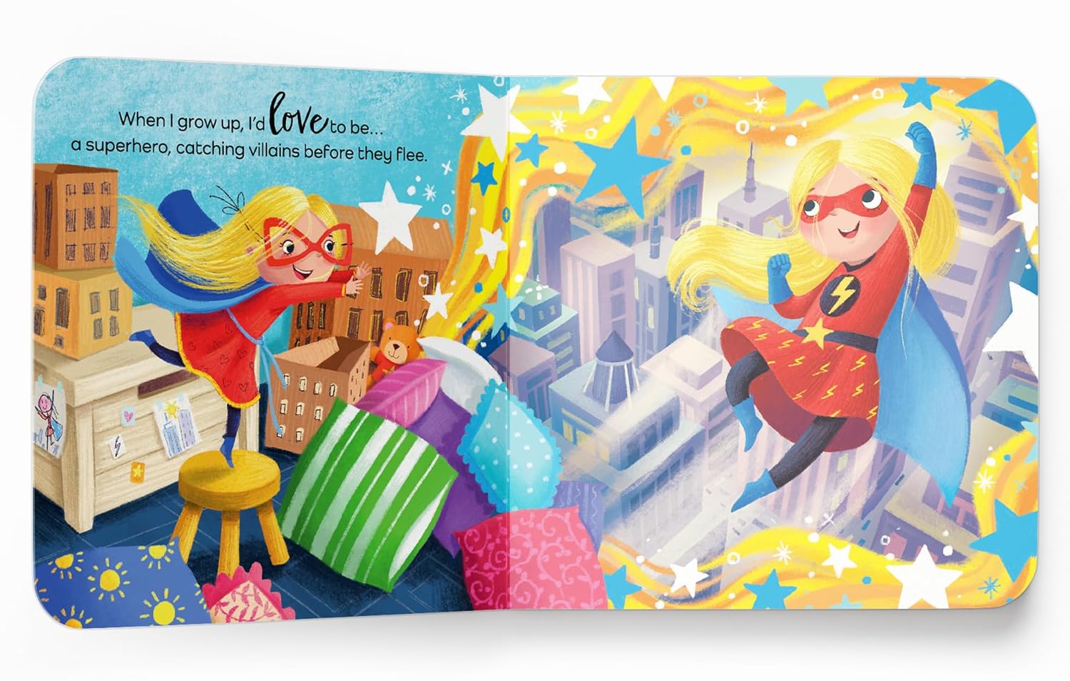 When I Grow Up, I Want to – An Inspiring Illustrated Book for Kids: Dream Big with Fun Ideas Like Doctor, Astronaut, Artist & More | Encourages ... for Toddlers & Preschoolers | Ages 2–6 Years