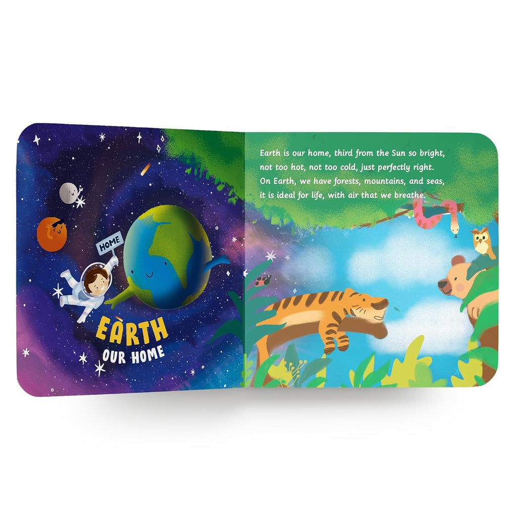 My Little Book of Planets: Rhyming & Illustrated Solar System Board Book for Kids | Fun Learning About Planets for Toddlers & Preschoolers | Ages 3+ ... | Book for 3+ [Penguin Early Learning Series]