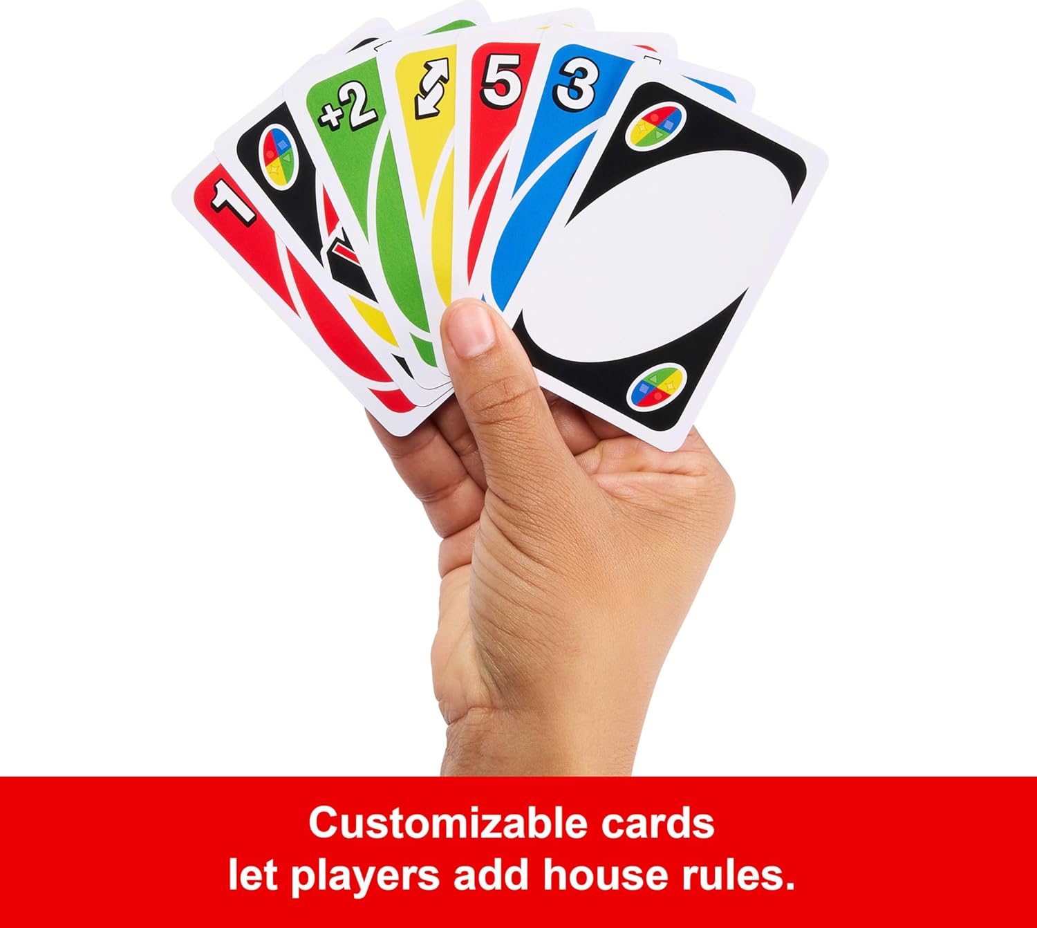 Mattel Uno Playing Card Game for 7 Yrs and Above for Adult,Set of 112 Cards, Multicolor