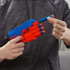Nerf Alpha Strike Claw Qs-4 Blaster 4 Official Nerf Elite Foam Darts,Multicolor