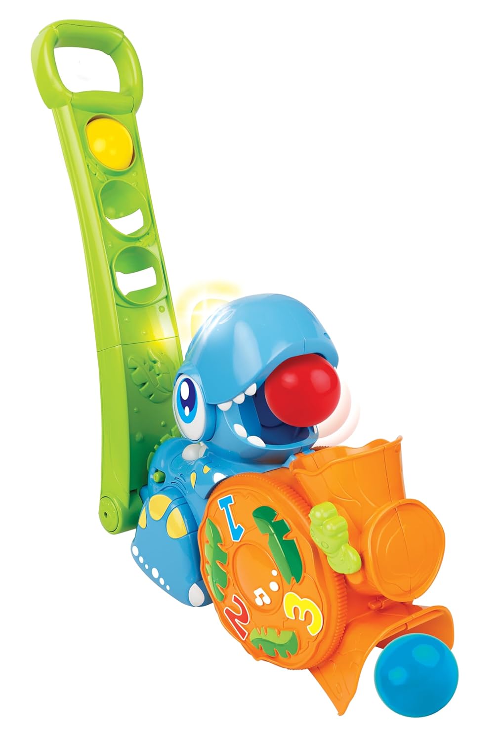 Winfun Popping Fun Dino - Interactive Learning Toy for Kids with Lights, Sounds, Musical Toys for Toddlers