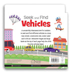 Seek And Find - Vehicles : Early Learning Board Books With Tabs