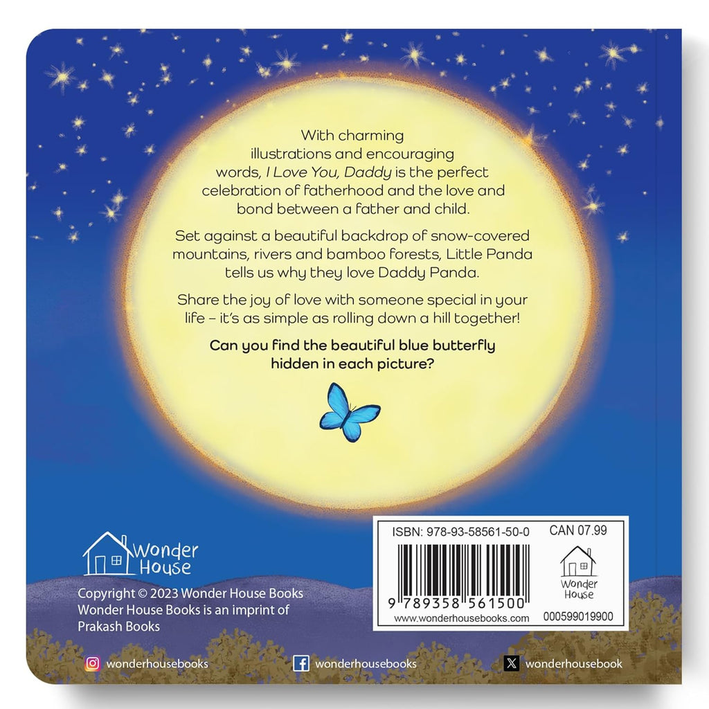 I Love You, Daddy Panda – A Sweet and Uplifting Illustrated Board Book for Kids: A Heartfelt Story of Love, Care & Adventures Between Father and Baby ... for Storytime & Bonding | Ages 2–6 Years