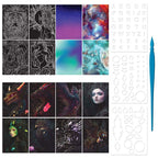 Kaleidoscope Etch Art Foil Creations Amazing Beasts (Mythical Creatures)