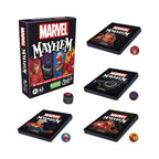 Hasbro Kid Gaming Marvel Mayhem Card Game, Featuring Marvel Super Heroes, Fun Game for Marvel Fans Ages 8+, Fast-Paced, Easy-to-Learn Game for 2-4 Players