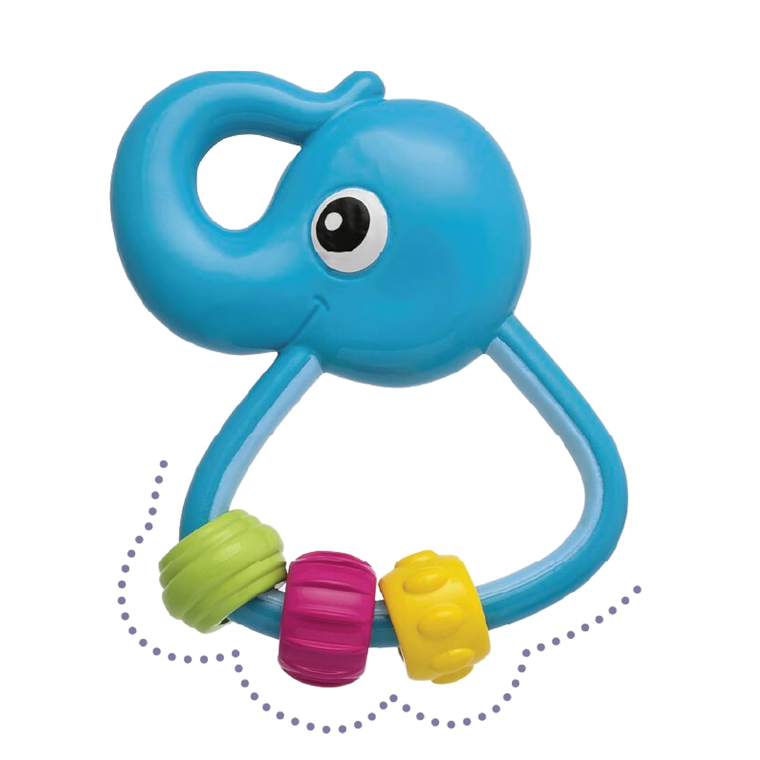 Chicco FirstPlay Set|4-Piece Interactive Rattle Toy Set for 3 to 18 months | Lightweight & Easy-to-Grasp Baby Rattles | Stimulates Sensory & Manual Coordination | |Infant Toys|Paint-free