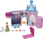 Disney Frozen Toys, Storytime Stackers Anna's Arendelle Castle, Stackable Doll House with Small Doll, Olaf & 7 Pieces, Inspired by The Movies
