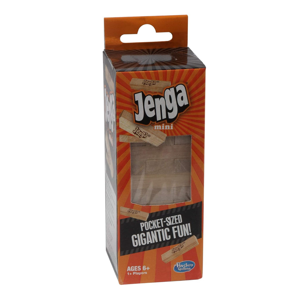 Hasbro Gaming Original Jenga Stacking Tower Game, Fun for Kids & Families, Birthday Gift Toys for Kids Ages 6+, for 1 or More Players