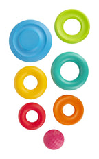 Giggles Funskool Stack N Nest, Nesting & Stackable Toy Blocks for Kids, Encourages Learning & Development, Fun Activity for Babies, Gift Set for Kid, Age 6+ Months