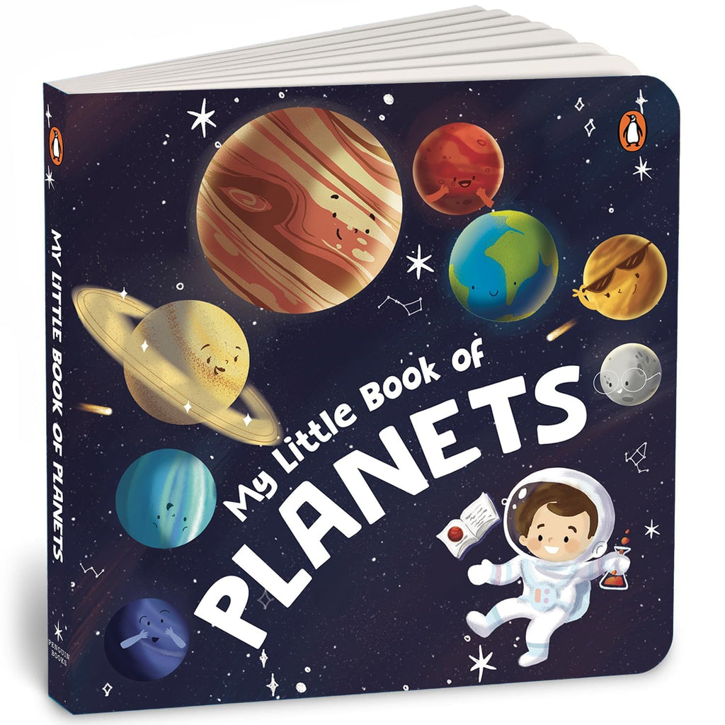 My Little Book of Planets: Rhyming & Illustrated Solar System Board Book for Kids | Fun Learning About Planets for Toddlers & Preschoolers | Ages 3+ ... | Book for 3+ [Penguin Early Learning Series]