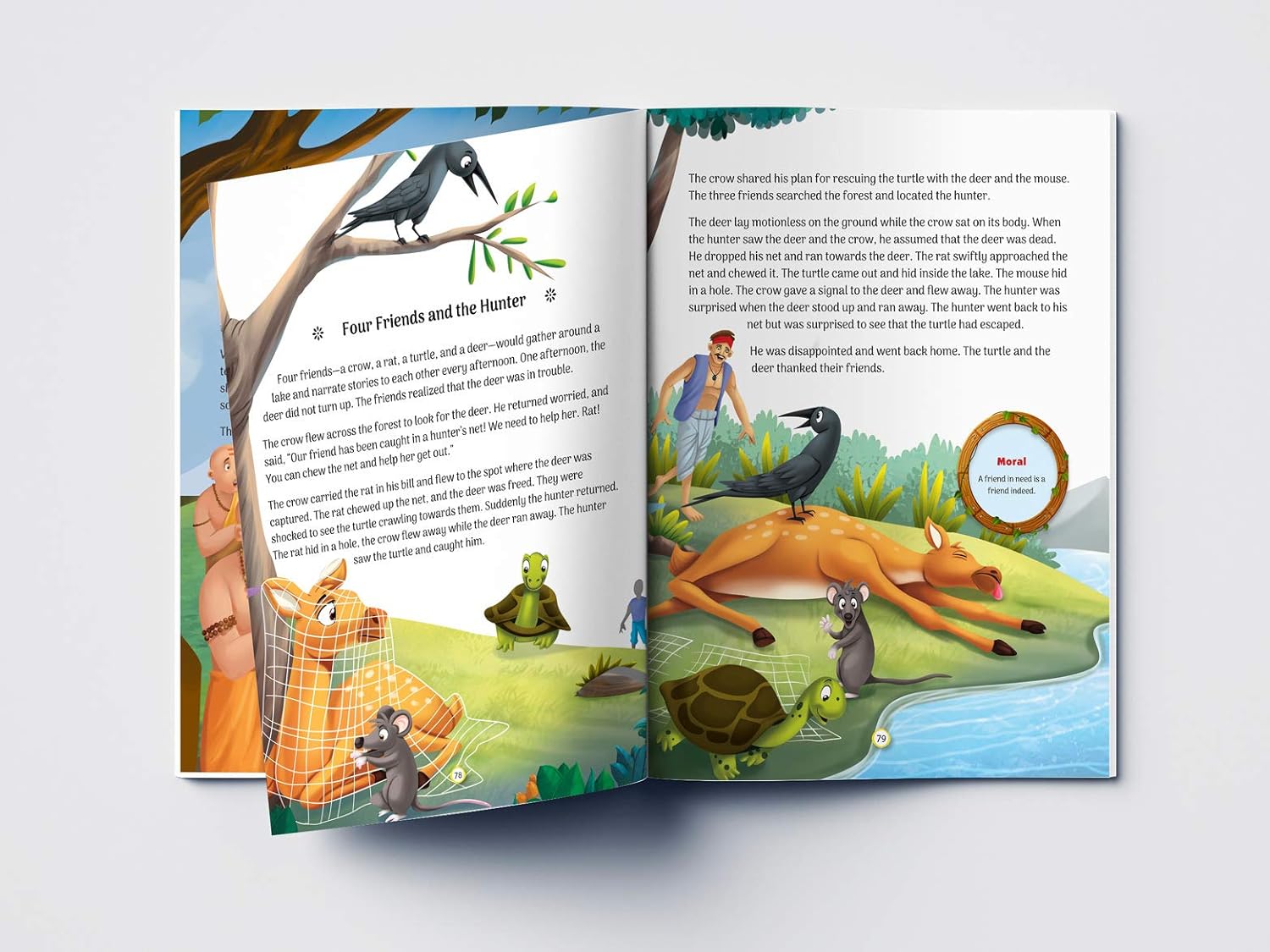 101 Tales The Great Panchatantra Collection - Collection of Witty Moral Stories For Kids For Personality Development (Hardback)