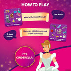 Skillmatics Guess in 10 Disney, Card Game for Girls, Boys, Kids, Teens, Adults, Who Love Cinderella, Mickey Mouse, Moana, Gifts for Ages 6, 7, 8, 9 and Up