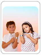 SPIKY Analog Watch for Kids | Unicorn Designer Printed Strap | Water Resistant | Stylish Unisex Best Birthday Gift | Analogue Wrist Watches for Girls & Boys | Age 2-14 yrs