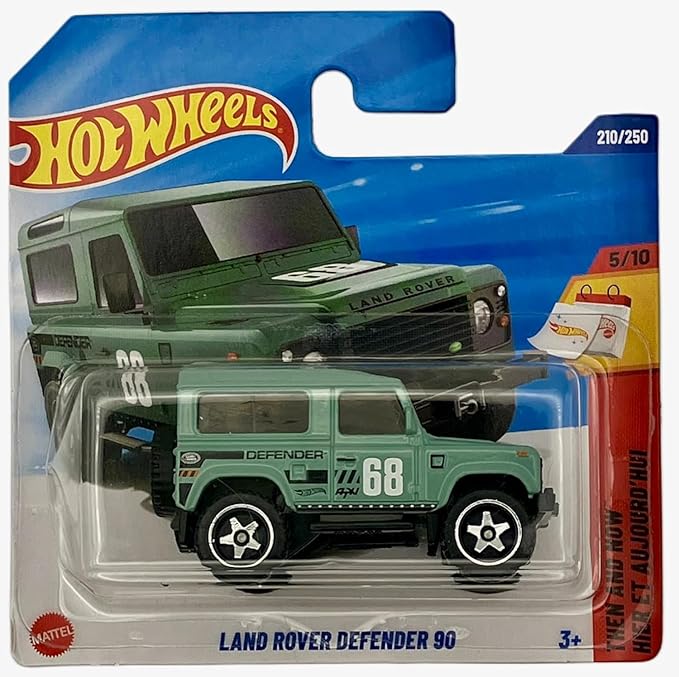 Hot Wheels Land Rover Defender 90 Then and Now