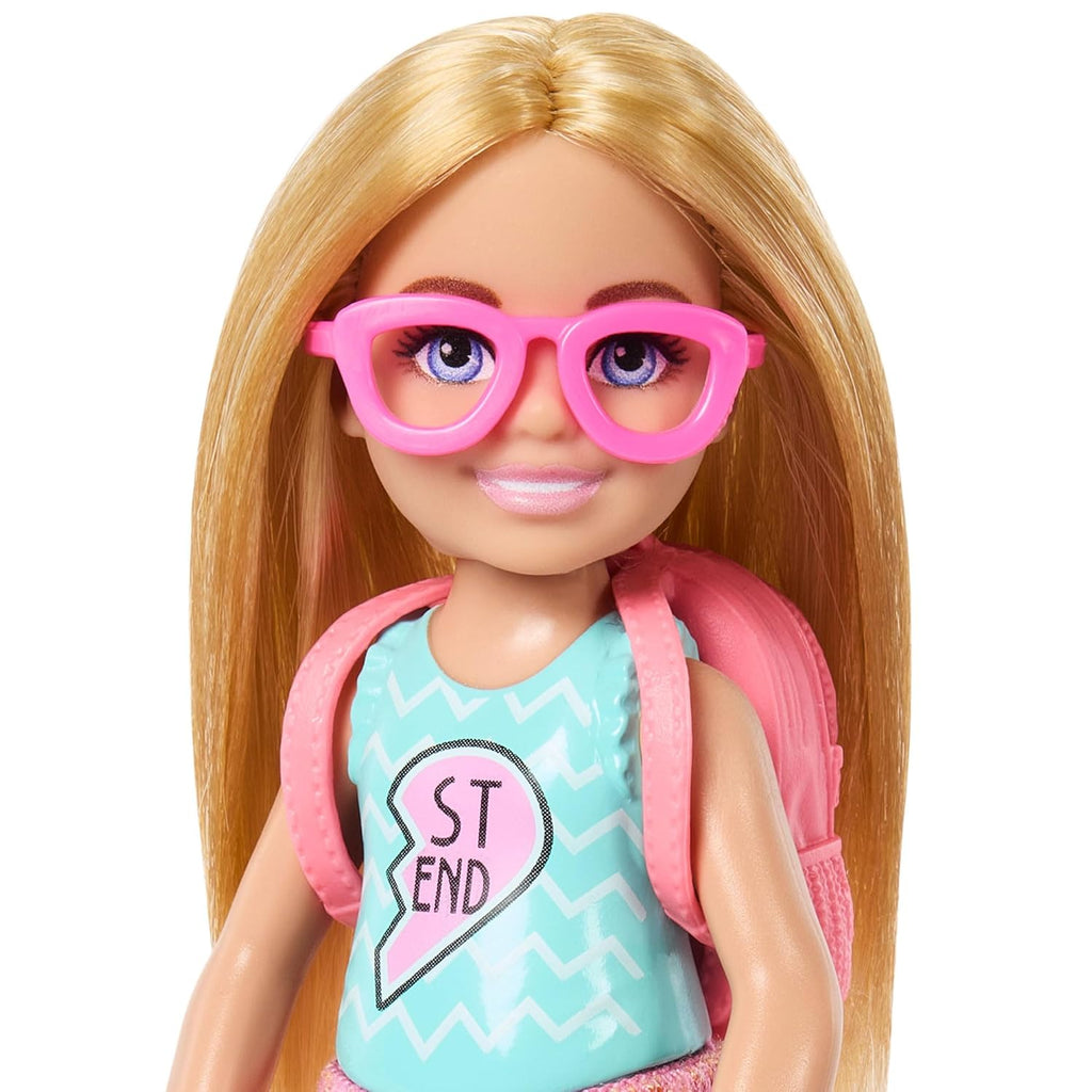 Barbie Chelsea Play Together Doll Pack, Best Friend Set of 2 Small Dolls in Removable Skirts & Shoes, Plus 7 Accessories, Themed to BFFs