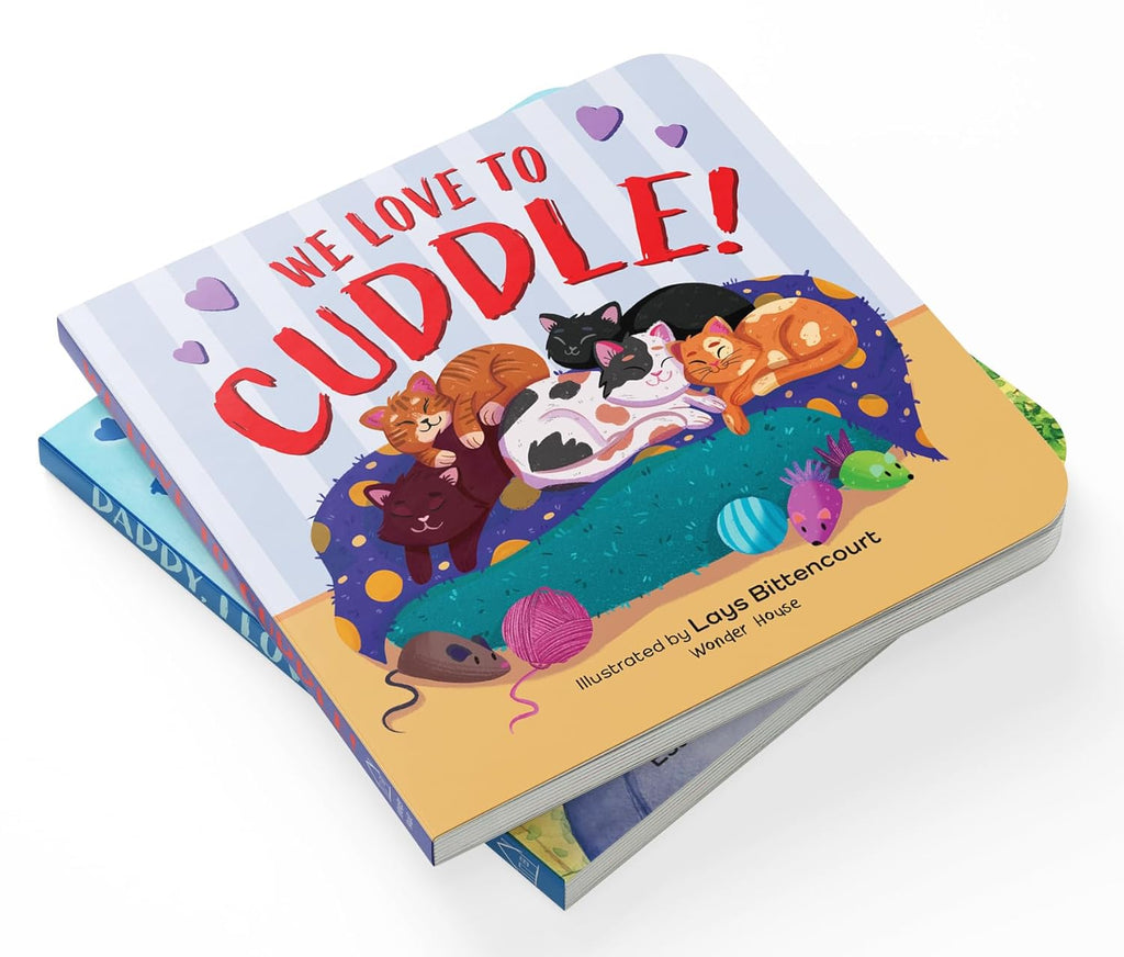 We Love to Cuddle – A Heartwarming Illustrated Board Book for Kids: Celebrate Hugs, Snuggles & Cozy Moments with Family and Friends | Perfect Bedtime ... for Toddlers & Preschoolers | Ages 2–6 Years