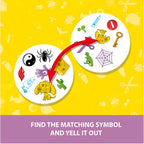 Asmodee Kid's Dobble, Visual Perception Card Game (Multicolour, Ages 6 and Above, 2 to8 Players)