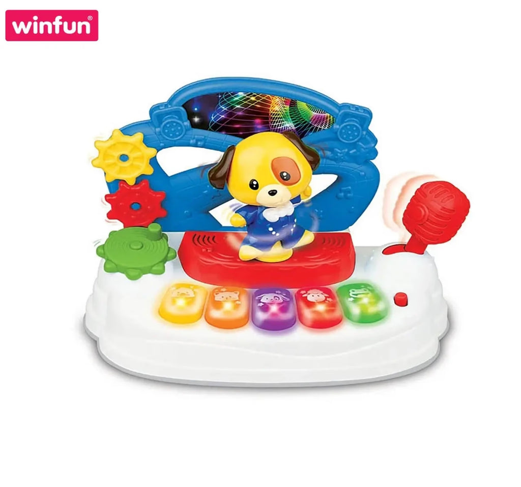 Winfun Dancing Pup Star Piano, 18M+