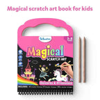 Skillmatics Magical Scratch Unicorns & Princesses, 3Y+, Multicolour - Skillmatics