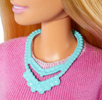 Barbie® Teacher Doll, Blonde, with 10 Teaching Accessories, Including Spinning Globe and a Laptop That Opens and Closes, Gift for 3 to 7 Year Olds