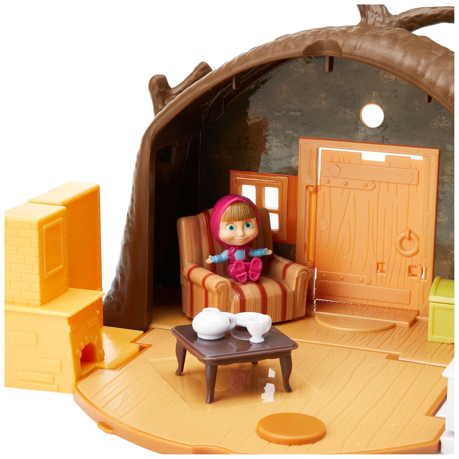 Masha and The Bear House Bear MASHA Packable 109301632 Masha and The Bear - Bear's Home Playset