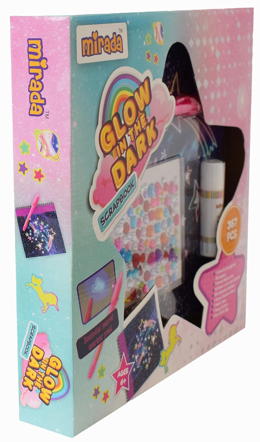Mirada Art & Craft,BFF Scrapbook, Ideal Gift for Boys & Girls, 6+ (MAC2010)